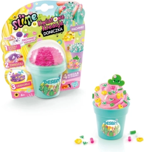 EPEE SoSlime création florale dans un pot de fleurs