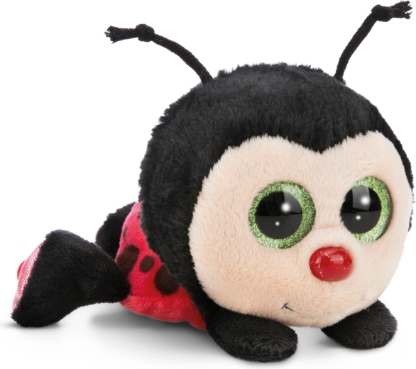 NICI Glubschis plush ladybug Lily May 15 cm lying down