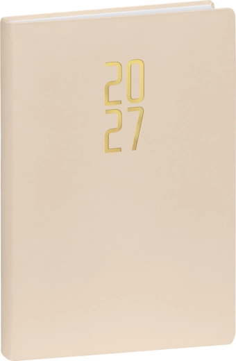 Notique dagagenda Ponza 2027 beige 15 × 21 cm