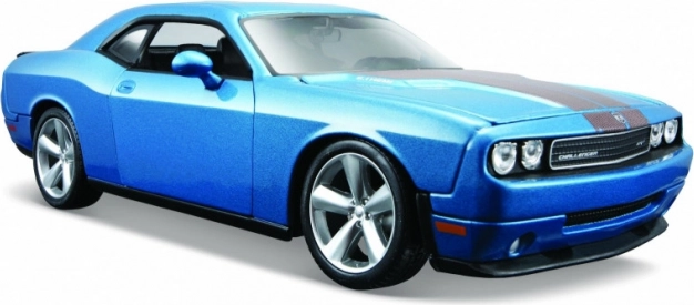 Maisto Dodge Challenger SRT8 2008 metalen model 1:24 metallic blauw
