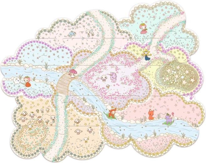 Scène de puzzle magique riche en détails