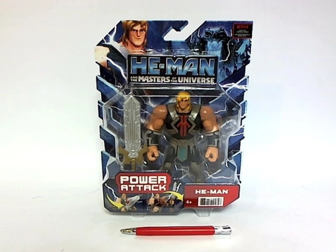 Figurine He-Man Power Attack avec épée (Masters of the Universe)