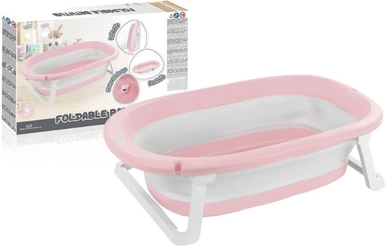 Dolu opvouwbaar babybadje 75,5 cm roze