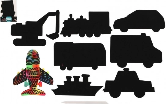 Krasplaatjes vervoersmiddelen