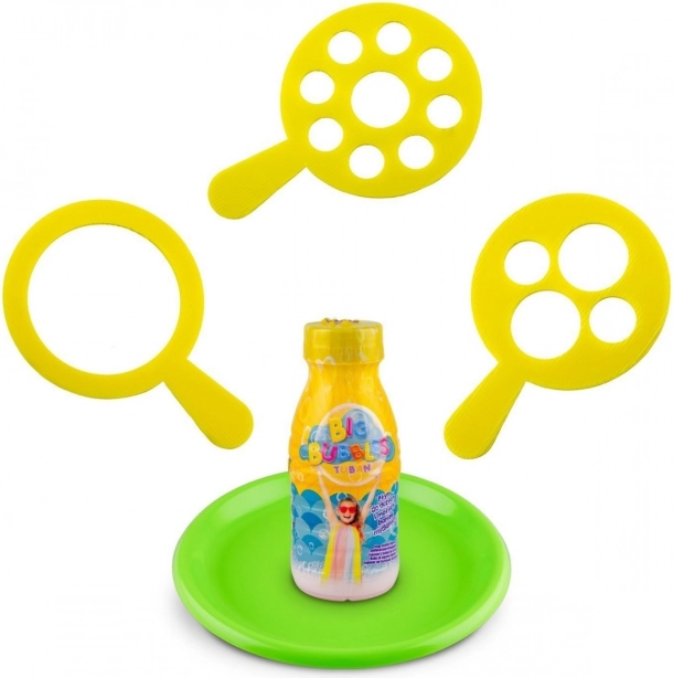 Trois anneaux pour différentes tailles de bulles