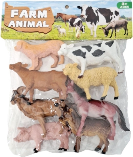 Farm Animals – Set of 8 Figures