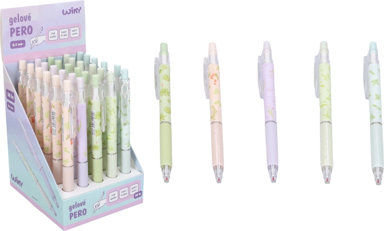 Stylo gel 0,5 mm avec encre bleue