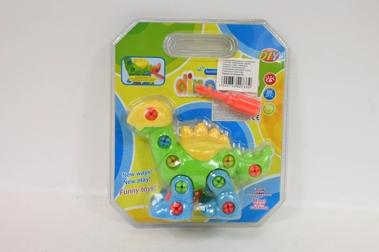 Screw-Together Construction Set Dino 3D