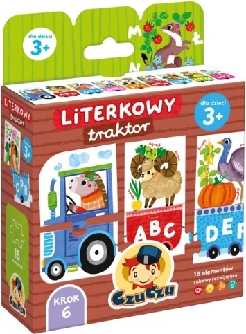 CzuCzu Alphabet Tractor – Alphabet Puzzle