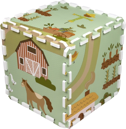 Assemble flat or into 3D shapes