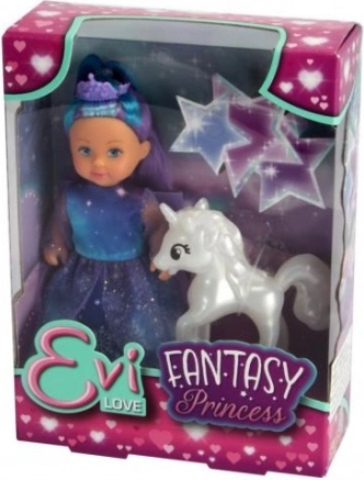 Evi Love doll fantasy princess with unicorn