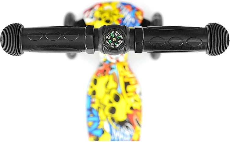 Verstelbaar stuur dat meegroeit met het kind