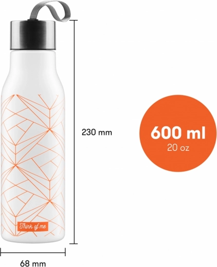 Praktische inhoud van 600 ml voor elke dag