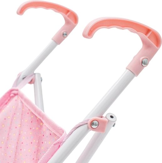 Comfortable handles and practical folding mechanism