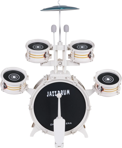 Compleet uitgerust inclusief pedaal en krukje