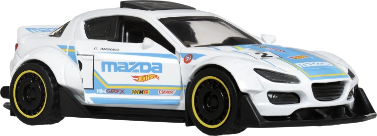 Detailed racing design in 1:43 scale