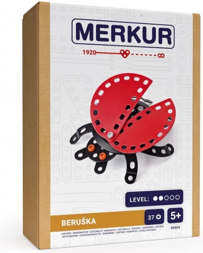 Merkur Construction Set Ladybug 37 pcs