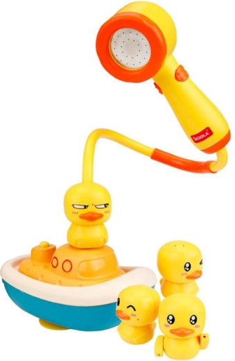 Schwimmendes Boot und leichtes Greifen