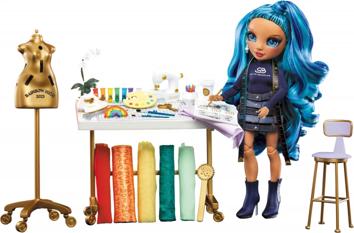 Rainbow High Doll Studio with Skyler