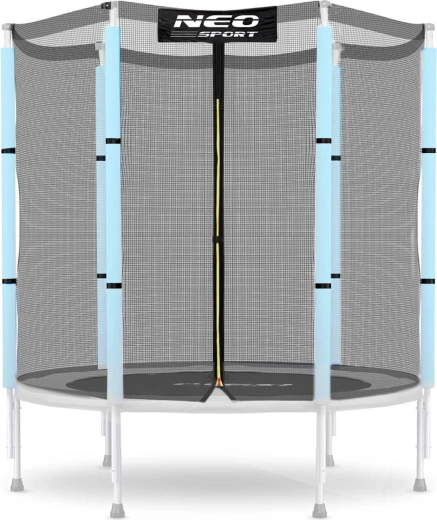 Neo-Sport external safety net for a 140 cm (4.5 ft) trampoline for 6 poles