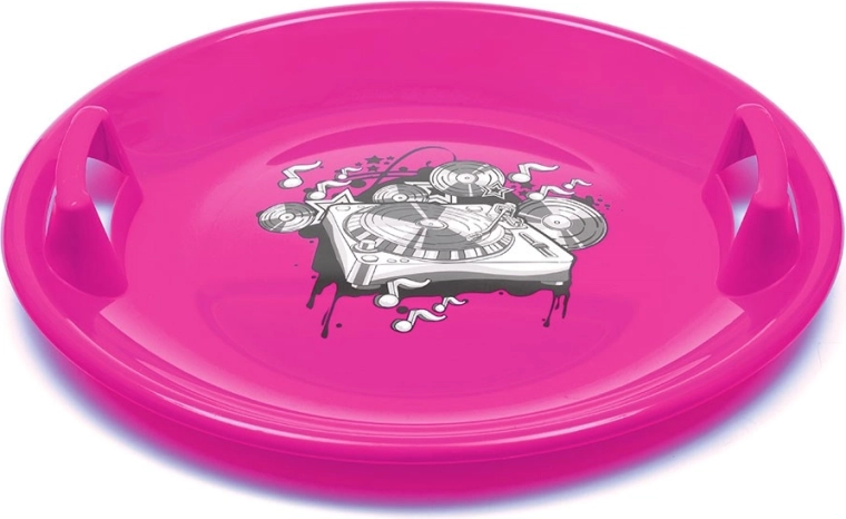 Luge disque Baby Mix 60 cm Music rose