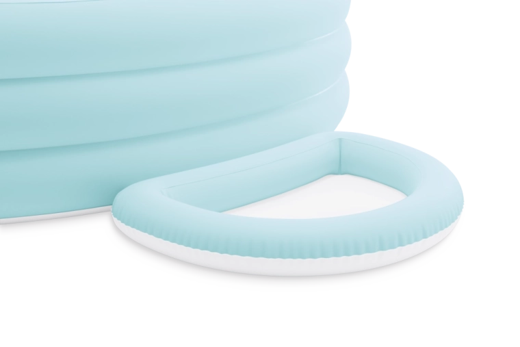 Integrated seat and soft inflatable walls