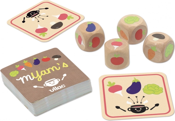 Vilac jeu de dés Jour de récolte (jeu familial dès 3 ans)