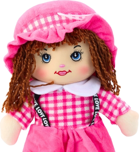 Tenue craquante à carreaux roses