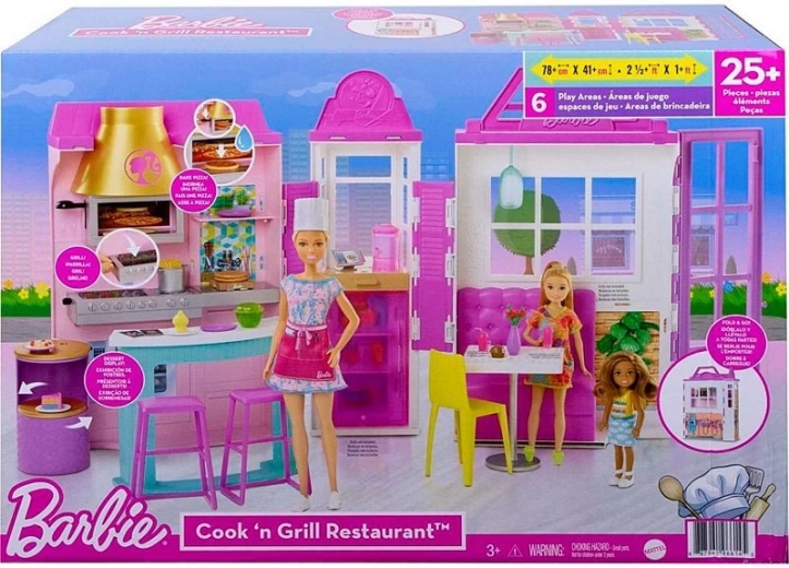 Barbie Restaurant with Accessories
