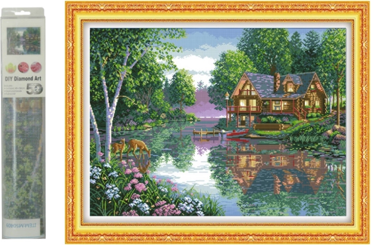 Diamond Mosaic – Lakeside Cottage