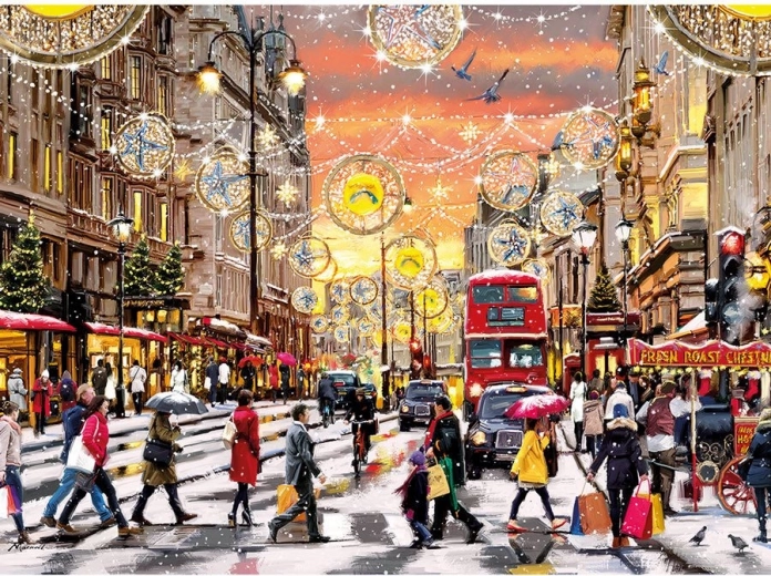 Gibsons puzzel Feestdrukte 1000 stukjes