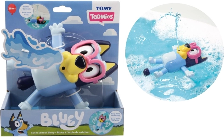 Tomy Bluey jouet de bain « école de natation »