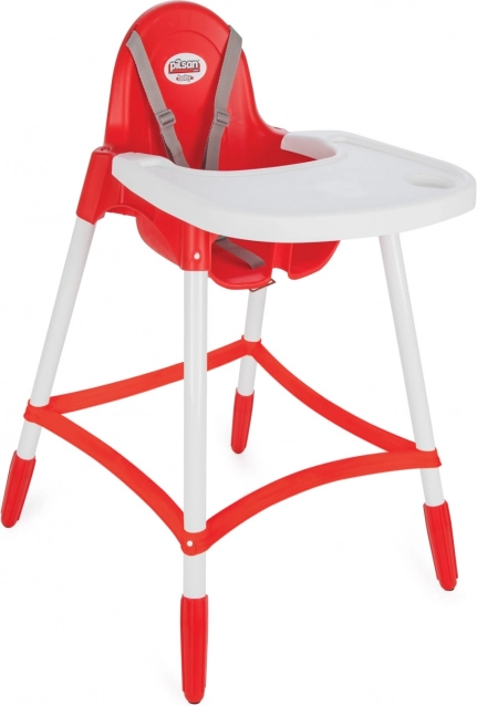 Star High Chair for Children Red