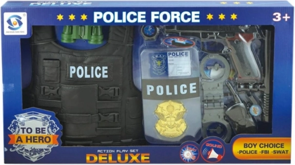 Politieset met vest