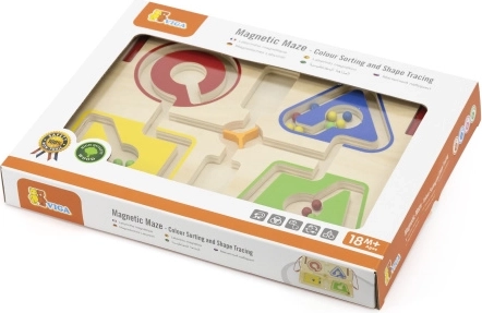 Wooden Magnetic Maze for Children