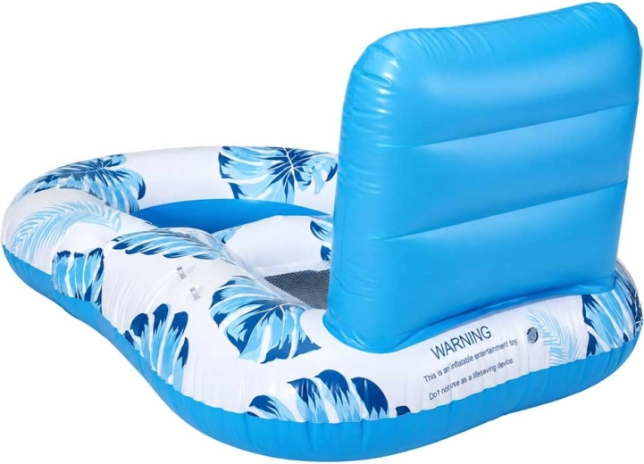 Rugleuning en comfortabel zitten op het water
