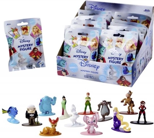 Disney Nano-Figur im Beutel – metallische Sammel-Minifigur 4 cm (Wave 3, 12 Varianten)