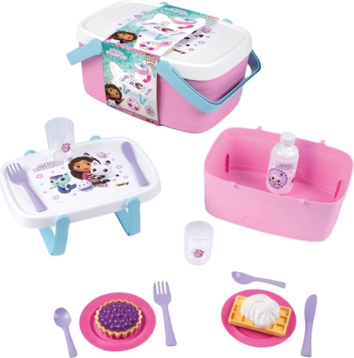 Mand die verandert in een tafeltje