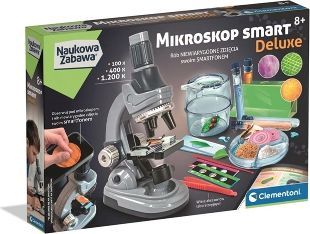 Clementoni Scientific Fun Smart Deluxe Microscope