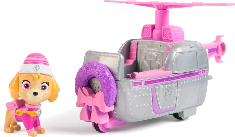 Skye-figuur in winteroutfit