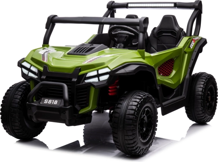 Comfort and traction thanks to EVA wheels and suspension