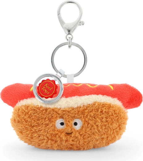Keeleco bag charm Hot Dog 12 cm