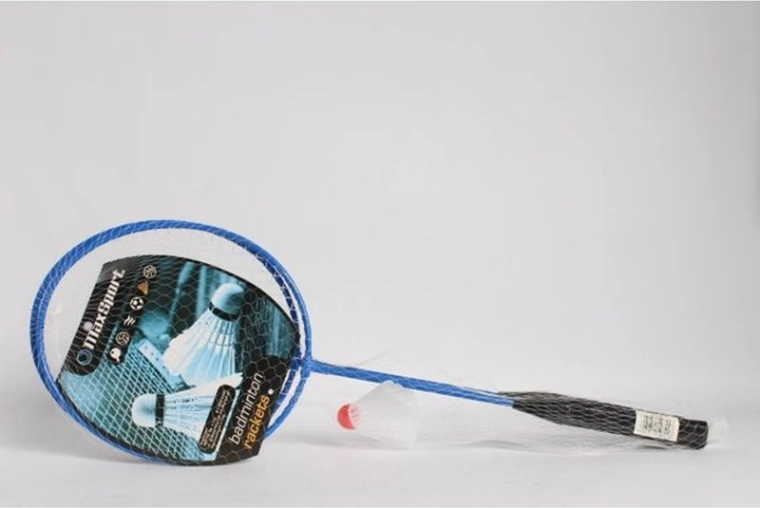 MaxSport set de badminton avec 2 raquettes et un volant