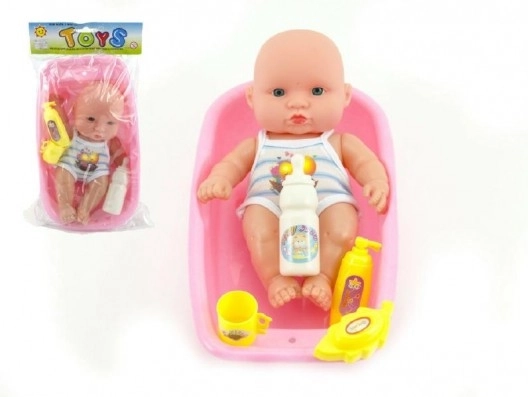 Baby in a Little Bathtub