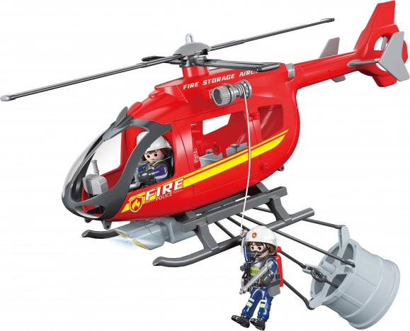 Firefighter Helicopter with Effects 38 cm