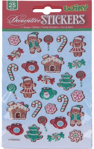 3D Stickers Christmas 19 × 10.5 cm – Christmas