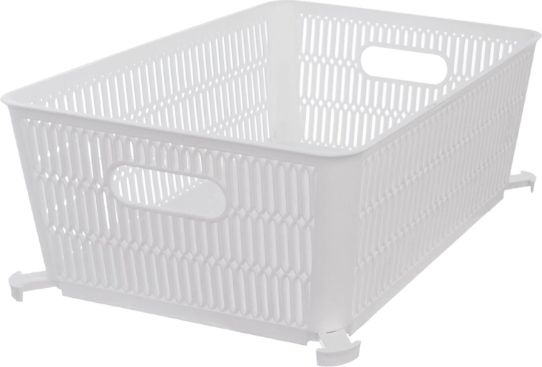 Ventilated sides for better overview and hygiene