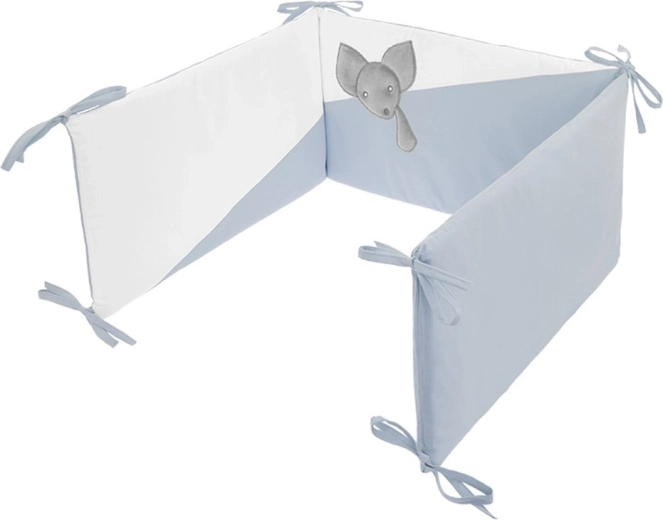 Zacht gewatteerde bumper voor een veilige slaap