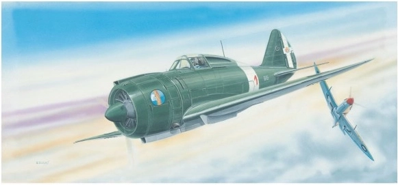 Modelvliegtuig Reggiane RE 2000 Falco 1:48