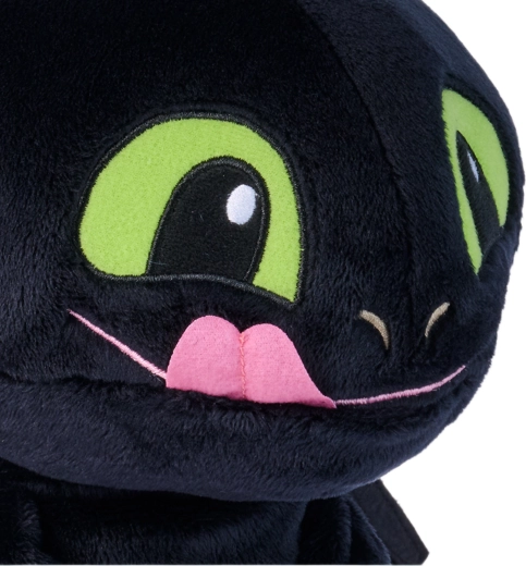 Peluche douce et détails brodés